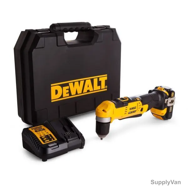 Dewalt Right Angle Drill, DCD740C1-GB, 360W