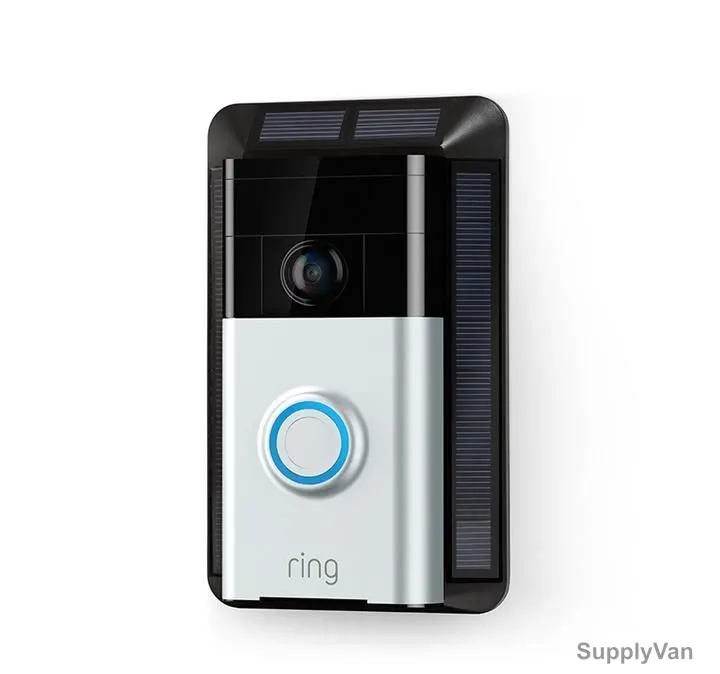 Ring Solar Mount Charger, 8EA8S7-0EN0, For Ring Video Doorbell, Black, 0.56W — image 1