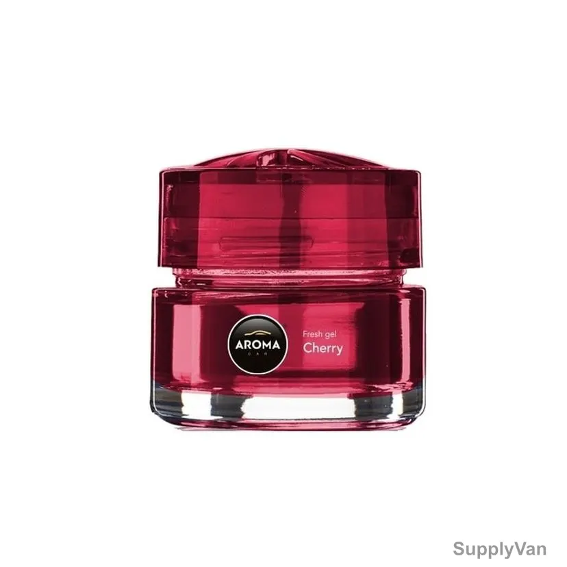 Aroma Fresh Gel Car Air Freshener, Cherry, 50ML