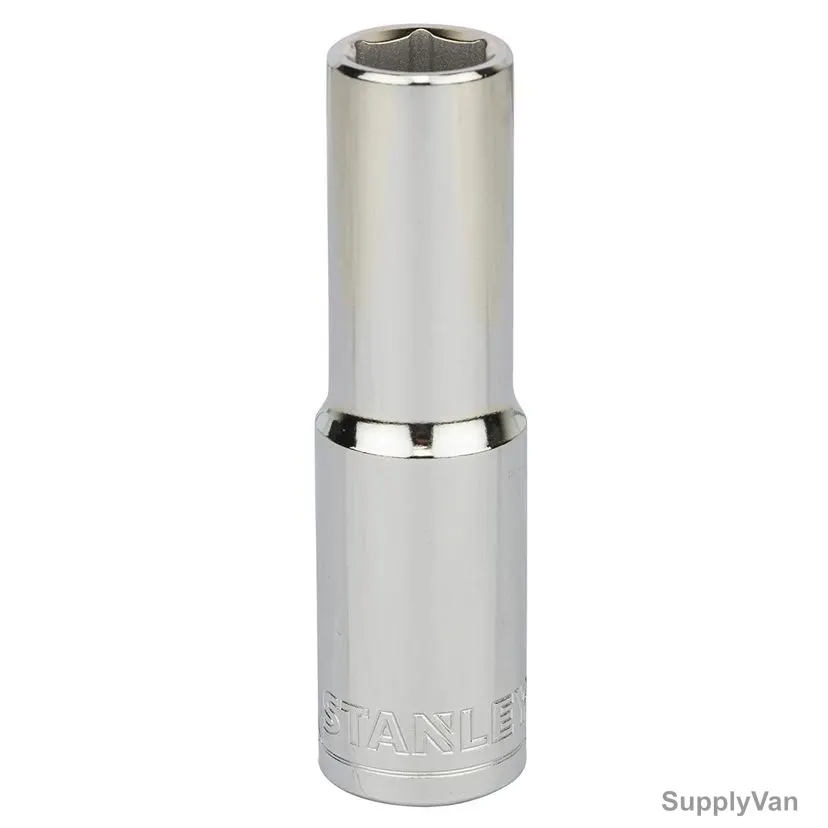 Stanley 6 Point Deep Socket, STMT73327-8B, 1/2 Inch Drive, 13MM