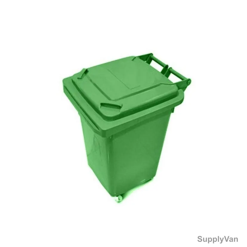 Akc Heavy Duty Garbage Bin, GC10G-70, Plastic, 70 Ltrs, Green