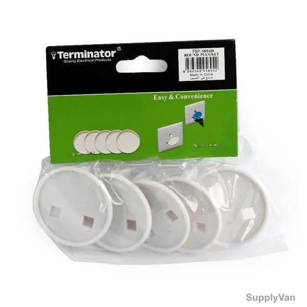 Terminator Socket Conversion Plate, For 13A to 2 Pin Plug Socket, PK5