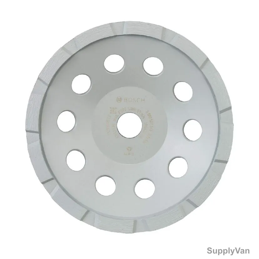 Bosch Diamond Cup Grinding Wheel, 2608601575, 22.23MM Bore Dia x 180MM Dia