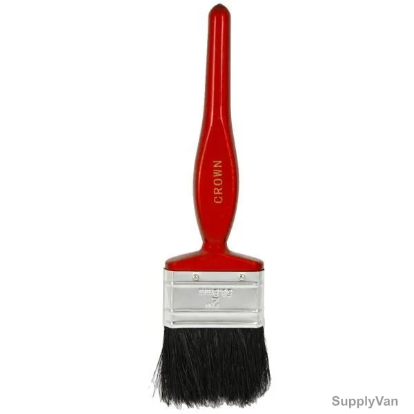 Paint Brush, 2 Inch, Red and Black