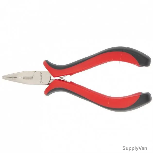 Mtx Mini Long Nose Plier With Two Component, 178109, CrV Steel, 130MM