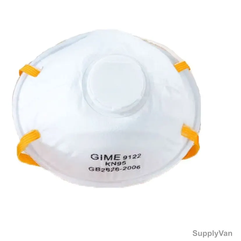 Disposable Particulate Respirator Mask, KN95, White, 15 Pcs/Pack
