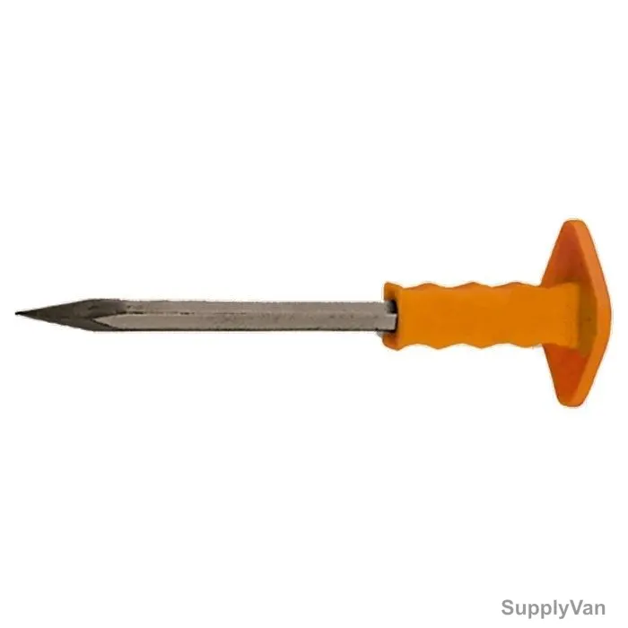 Sparta Center Punch With Protector Head, 188345, Alloy Steel, 300MM