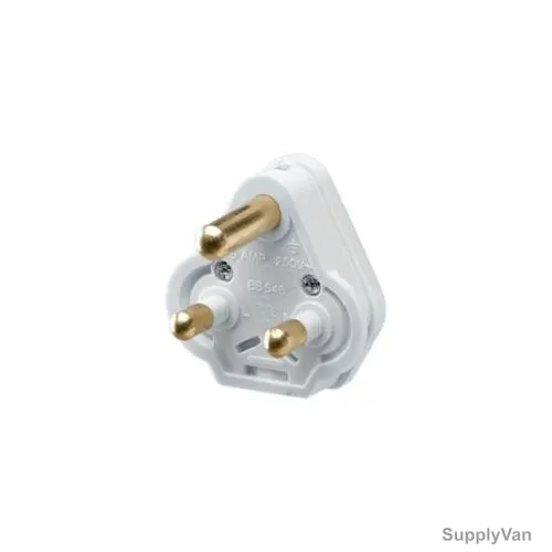 RR Round Plug Top, W9001, 3 Pin, 15A
