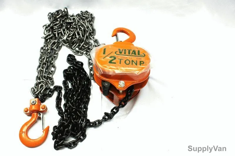 Vital Chain Pulley Block, VP5-05, 1/2T, 2.5Mtrs