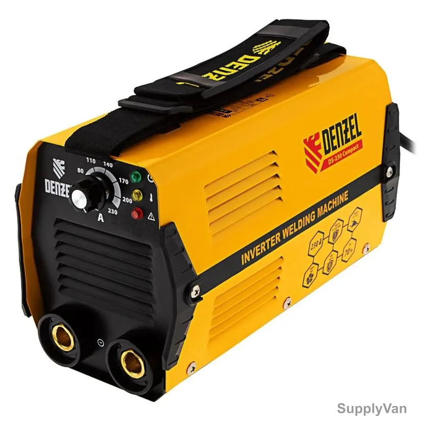Denzel Compact Inverter Arc Welding Machine, DS-180, 5800W, 180A, 1.6 to 4MM Electrode Dia — image 1