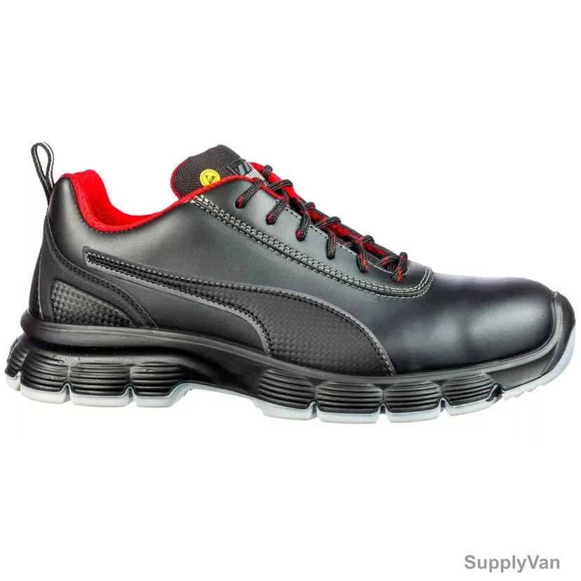 Puma Condor Low Ankle Safety Shoes, 640521, S3-ESD-SRC, Size40, Black — image 1