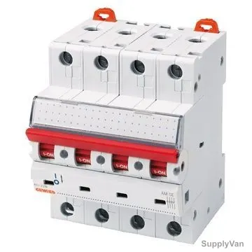 Gewiss Switch Disconnector, GW96178, 4P, 100A