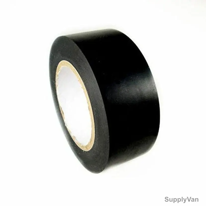Asmaco PVC Pipe Wrapping Tape, 2 Inch Width, Black