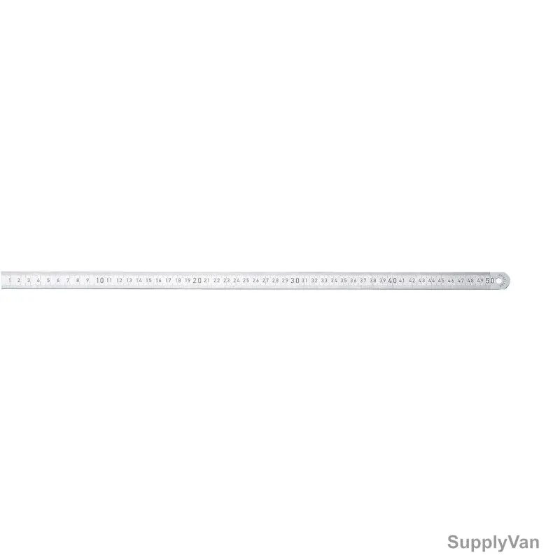 Wurth Measuring Ruler, 0695072300, Stainless Steel, 0.5MM Thk, 13MM Width x 300MM Length, 10 Pcs/Pack