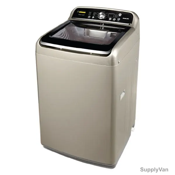 Nikai Top Load Washing Machine, NWM1401THS, Fully Automatic, 14 Kg, Silver