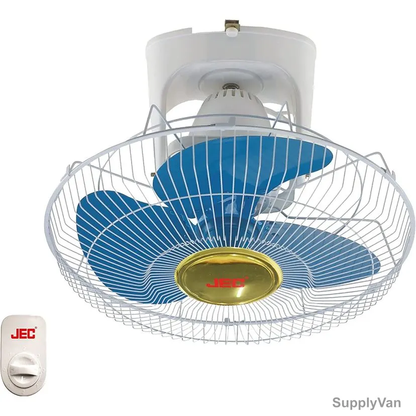 Jec Orbit Fan, FA-1643, 50W, 16 Inch Blade Dia, White