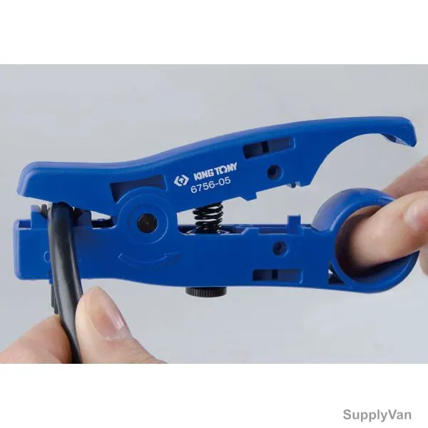 Kingtony Coaxial Cable Stripper, 675605, 5 Inch
