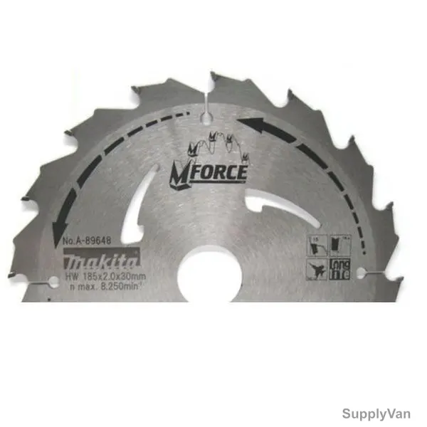 Makita Circular Saw Blade, A-89648, 185x30MM, 16 Teeth