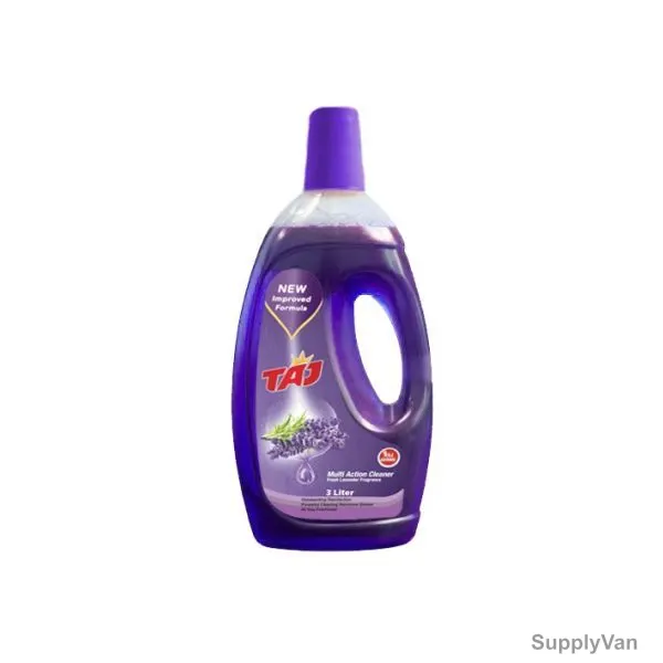 Taj Multi Action Cleaner, Lavender, 3 Ltrs, 4 Pcs/Pack