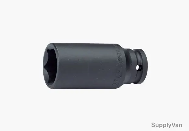 Hans 6 Point Deep Impact Socket, 88300M, 19MM