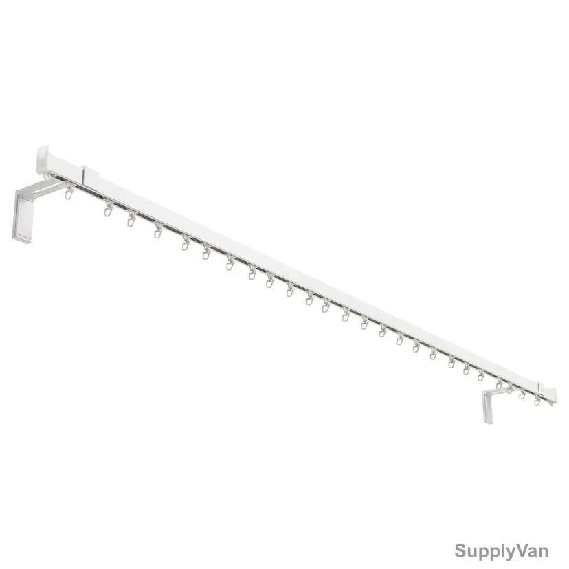 Aqua Steel Curtain Rail, Stainless Steel