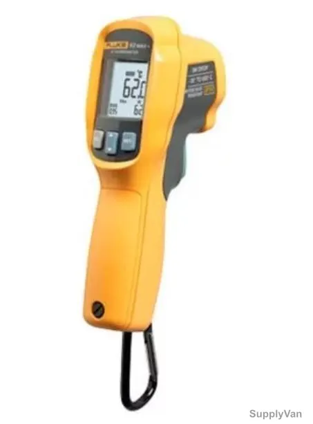 Fluke Infrared Thermometer, 62-MAXPlus, -30 to 650 Deg.C