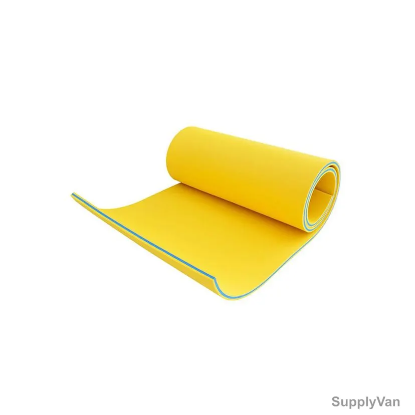 Aerofun Floating Water Mat, 10016189, 4 Mtrs Length x 1.2 Mtrs Width, Yellow/Blue