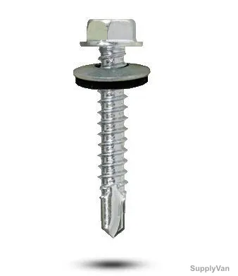 Tuf-Fix Self Drilling Screw, 14MM x 1-1/2 Inch, PK225