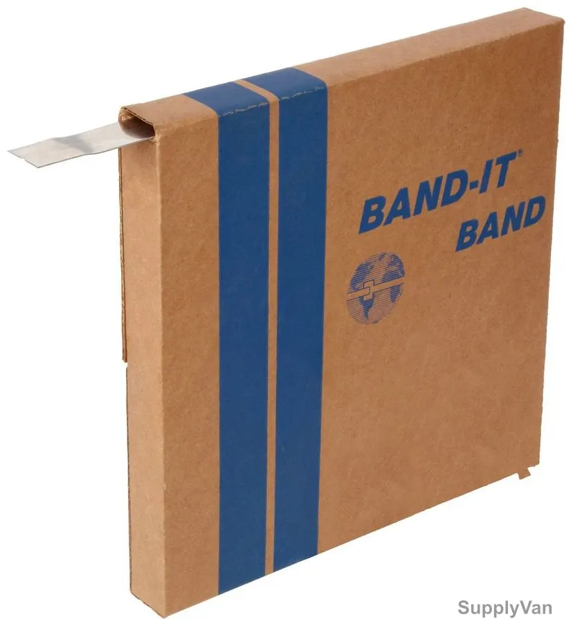 BAND-IT Band, C20299, Stainless Steel 201, 1/4 Inch
