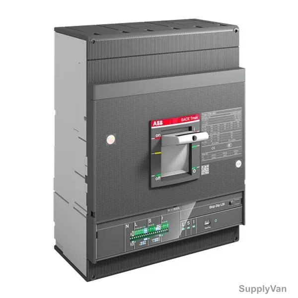 Abb Moulded Case Circuit Breaker, 1SDA100741R1, 3 Pole, 1000V, 800A