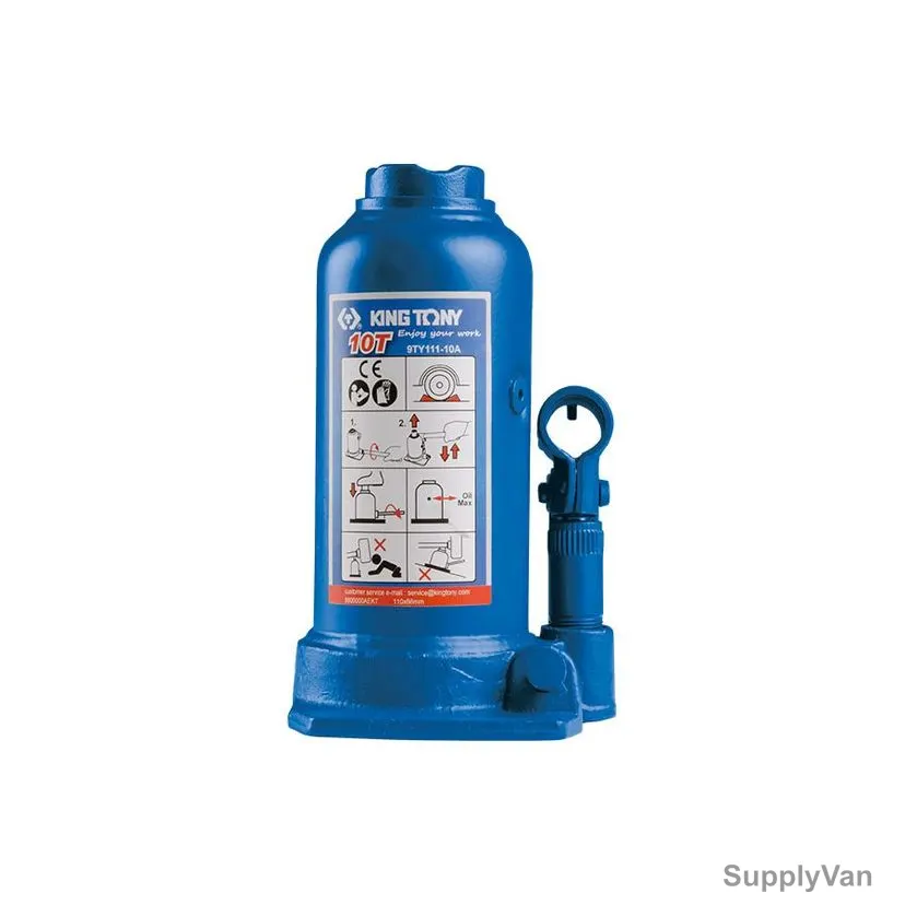 Kingtony Bottle Jack, 09TY111-05A-B, 468MM Max Height, 5 Ton — image 1