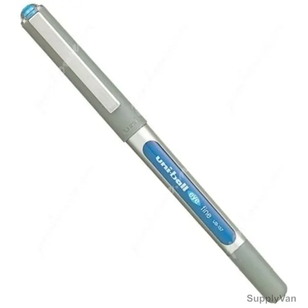 Uni-Ball Ball Point Pen, UB157-08C, Eye, 0.7MM Tip, Blue, 8 Pcs/Pack