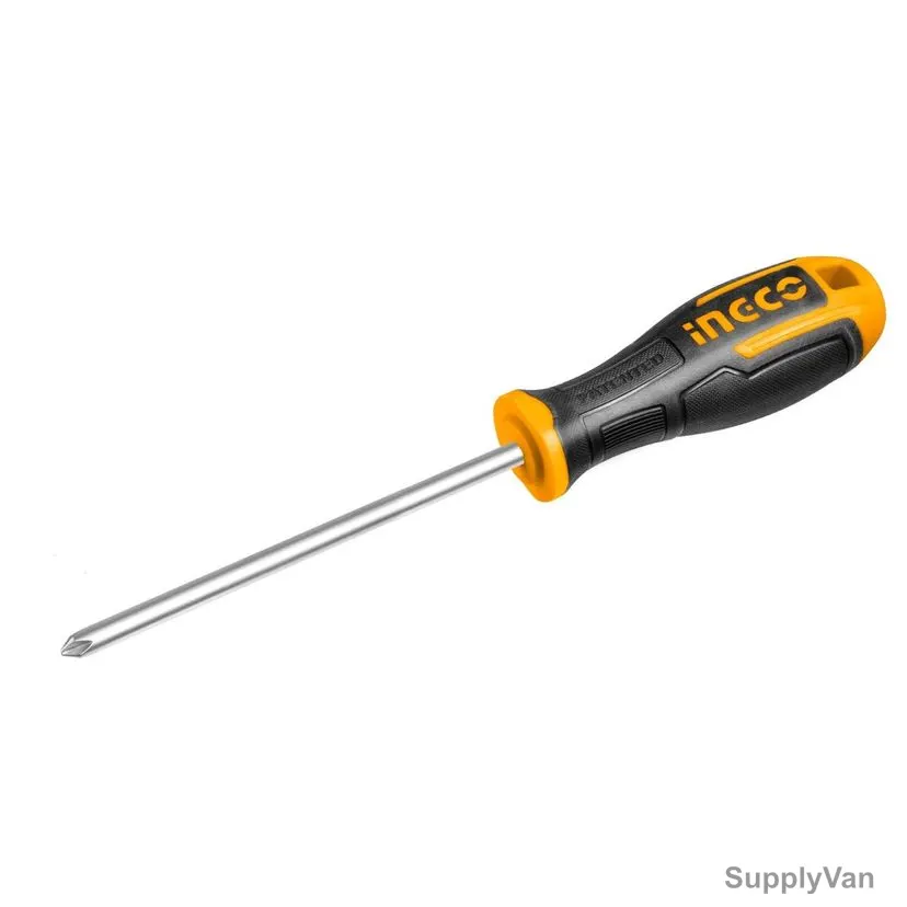 Ingco Phillips Screwdriver, HS68PH1100, PH1 Tip Size x 100MM Length