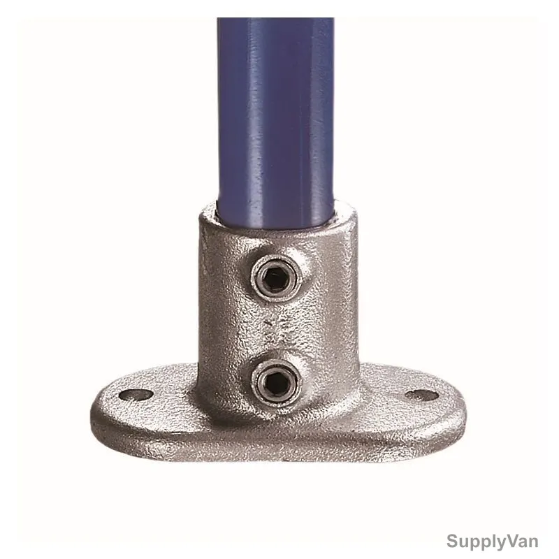 Kee Safety Standard Railing Flange, 62-8, Kee Klamp, 48.3MM