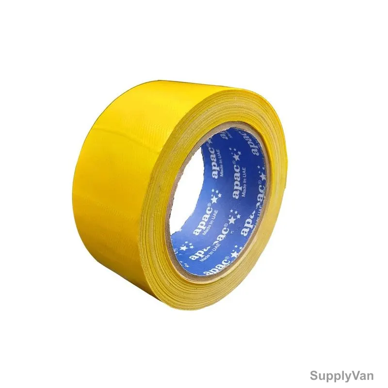 Binding Tape, 48MM x 20 Yards, Yellow, 24 Rolls/Pack