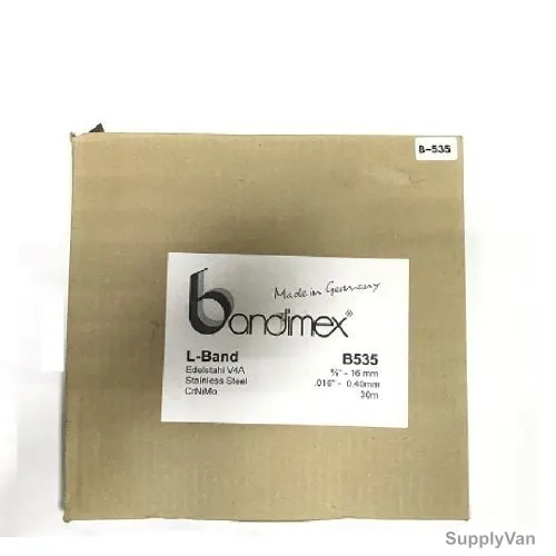 Bandimex Heavy Duty Clamping Band, B-535-A-4, Crinimo, 16MM x 30 Mtrs