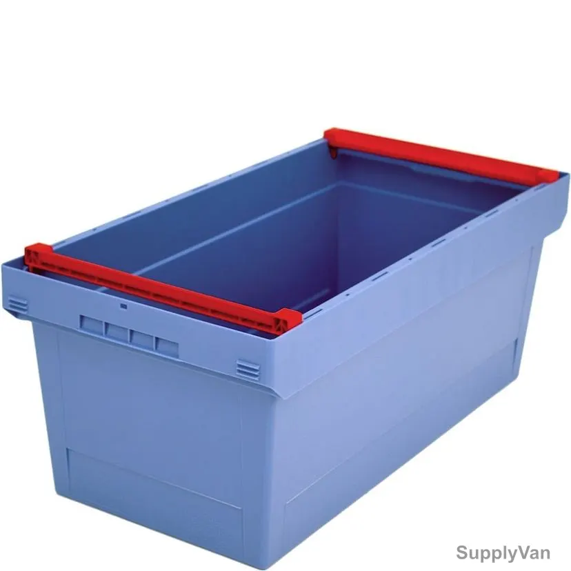 Bito Multipurpose Container With Stacking Rails, MBB84321, Polypropylene, 76 Ltrs, 800 x 400MM, Light Blue
