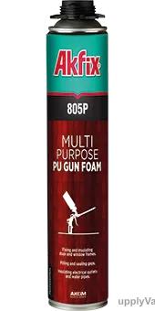 Akfix Professional PU Foam, 805P, Light Yellow