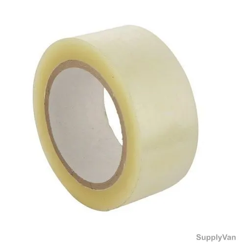 Water Based BOPP Tape, 40 Micron, 48MM x 100 Yards, Clear, 12 Rolls/Pack