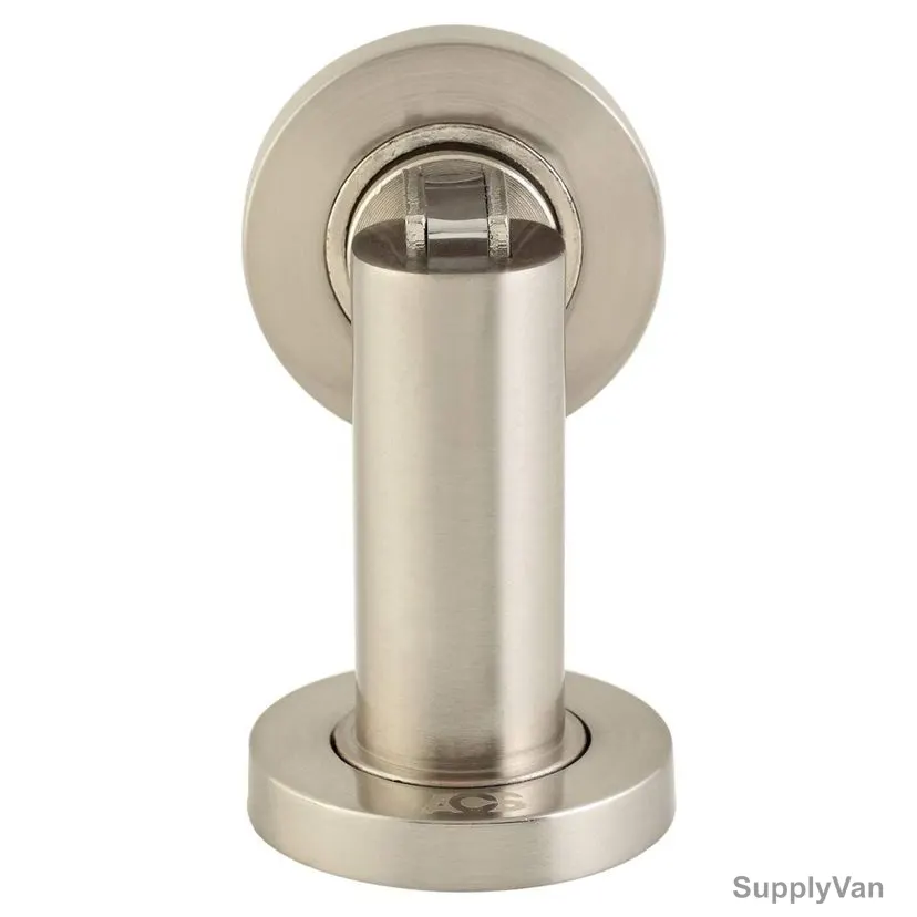 ACS Magnet Door Stopper, 5003-SN, Zinc, Silver