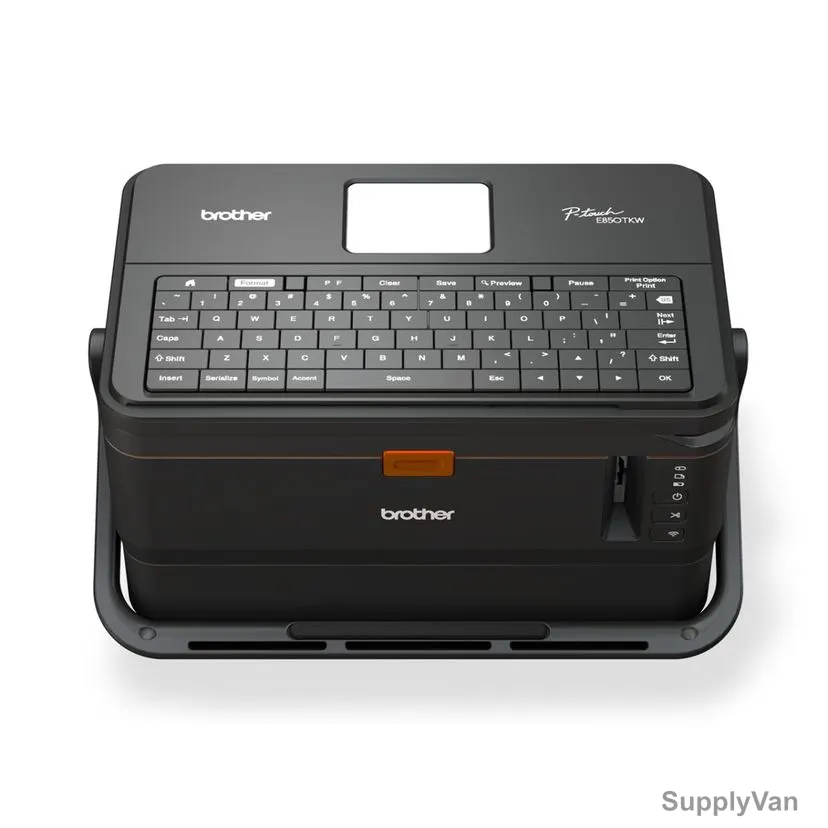 Brother Ferrule Tube Label Printer, PTE850TKWLI, 36MM, 360 DPI — image 1