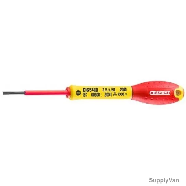 Expert Insulated Screwdriver, E165410, 2.5x50MM