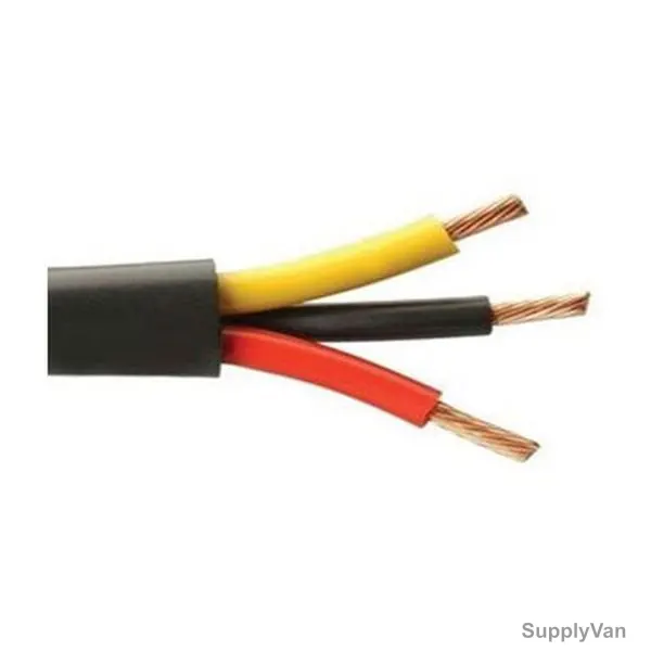 RR 3 Core Flexible Cable, PVC, 2.5 SQ.MM, 100 Mtrs Length
