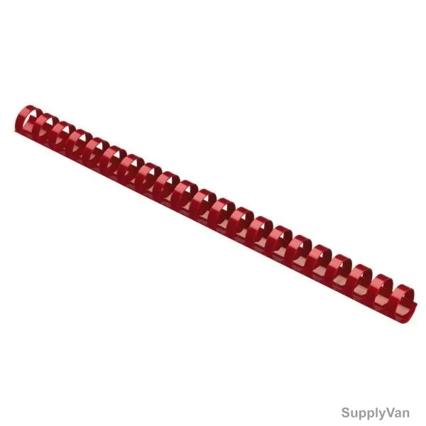 PSI Binding Ring, PSBR19RE, A4, Plastic, 19MM, Red, PK100