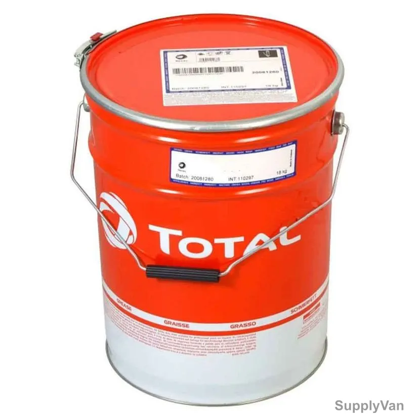 Total Multi-Purpose Lubricating Grease, Multis Ep 2, 16 Kg