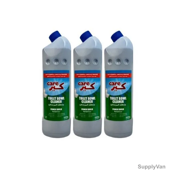 Care Toilet Bowl Cleaner, 1 Ltr, 3 Pcs/Pack