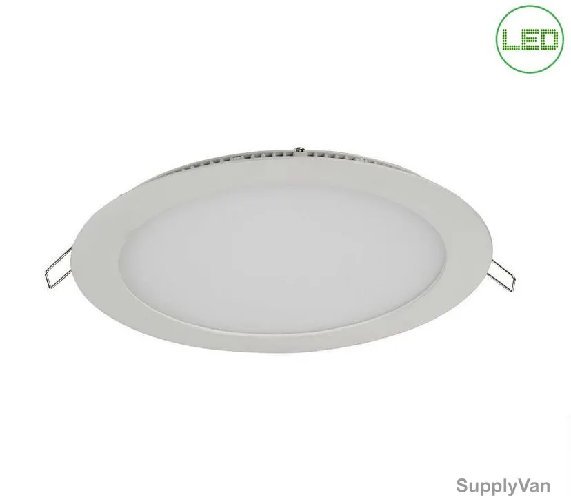 Syv Indoor Down Light, Rond, 6W, WarmWhite, White