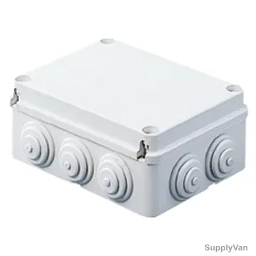 Gewiss Junction Box, GW44006, IP55, 150x110x70MM, Light Grey