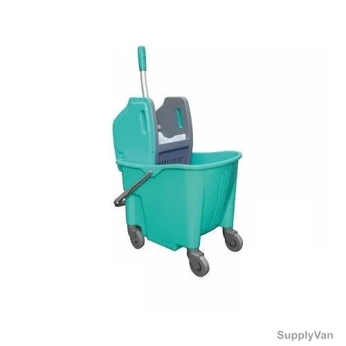 Arcora Plastic Mobile Bucket, 1086-KLT25GR, Plastic, 25 Litre, Green