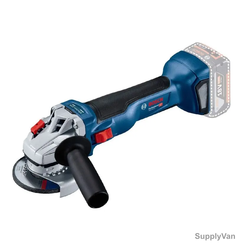 Bosch Professional Cordless Angle Grinder, GWS-18V-10, 18V, M14, 115MM Disc Dia — image 1